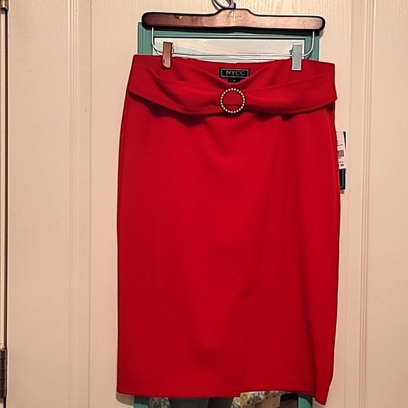 NY Clothing Company Dresses & Skirts - NYCC Red Pencil Skirt